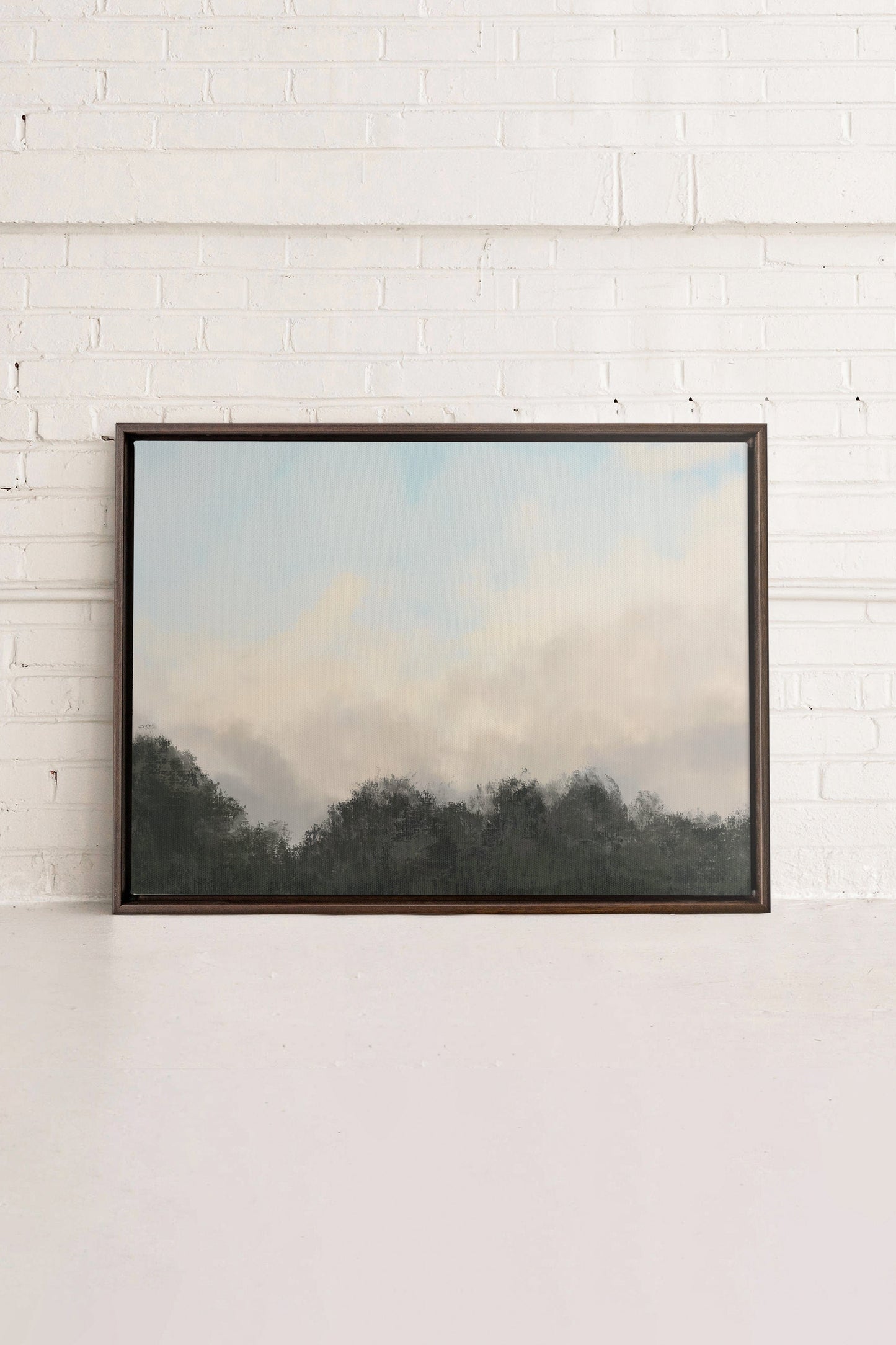 DAWN II, Werk auf gespannter Leinwand