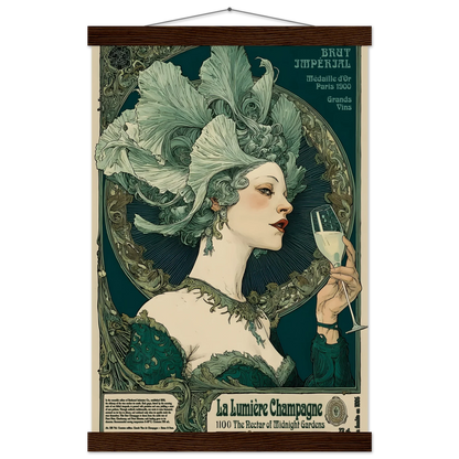 La Lumière Champagne - Poster & Framed Print