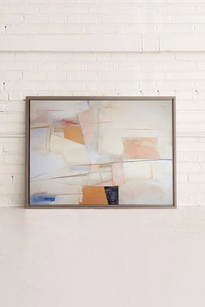 MINDFUL ILLUSIONS, Oeuvre sur toile étiré