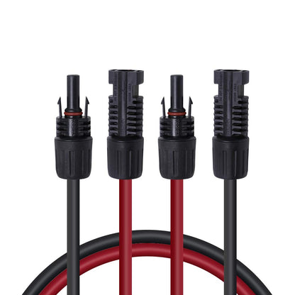 Renogy 20FT 12AWG Solar Panel Extension Cable with Female and Male Connectors, 20Ft. 12AWG, 1 Pair 20' 12 Gauge Red and Black 🍁 All In One Marketplace Canada