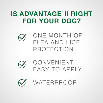 Advantage II - Flea Protection - XL Dogs - Vet Recommended - 2-pack 🍁 All In One Marketplace Canada