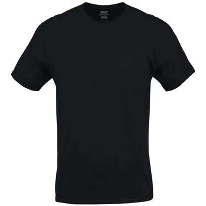 GILDAN Men's Crew T-Shirts, Multipack, Style G1100, Black (6-Pack), Small 🍁 All In One Marketplace Canada