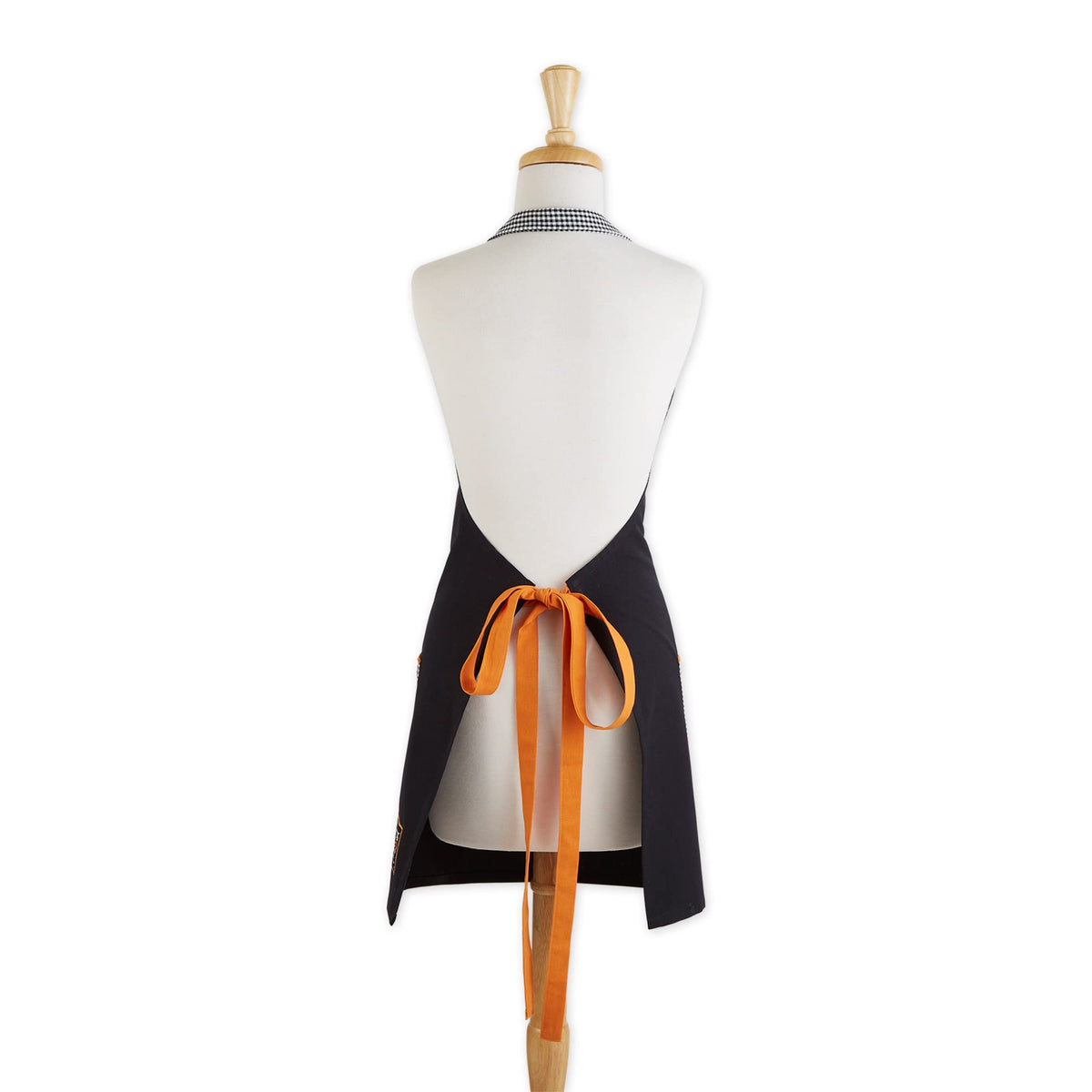 DII Happy Halloween Collection Goth Style Spooky Kitchen Apron, One Size, Basic Witch