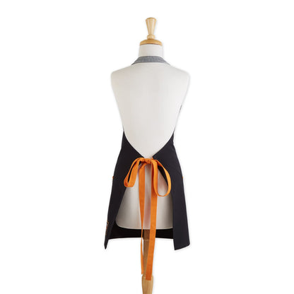 DII Happy Halloween Collection Goth Style Spooky Kitchen Apron, One Size, Basic Witch