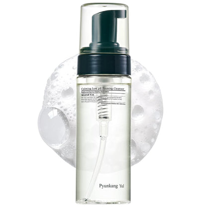 PYUNKANG YUL Calming Low pH Foaming Cleanser - Natural Centella Asiatica Moisturizing Daily Face Wash for Women and Men - Hyaluronic Facial Cleanser for Sensitive Skin - AHA Tea Tree Cica - 5.1 Fl. Oz 🍁 All In One Marketplace Canada