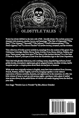 Classic, Spooky Poems for Halloween Night: A Fireside Anthology of Gothic Poetry: Vampires and Witches, Goblins and Ghosts