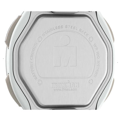 Timex Ironman Transit White Resin Strap Watch (Mode: TW5M478009J) Black/Gold-Tone 🍁 All In One Marketplace Canada