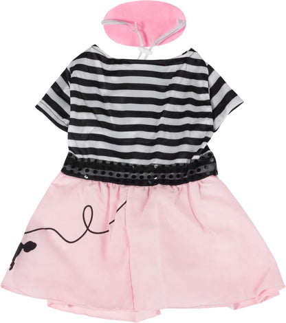 Rubies Costume Co Halloween Classics Collection Pet Costume, X-Large, 50s Girl Dress