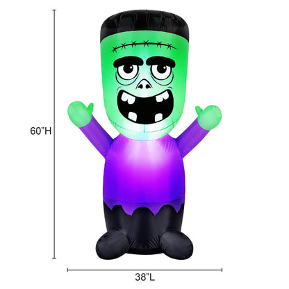 Occasions Halloween 5 Foot Inflatable Baby Frankenstein Monster