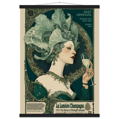 La Lumière Champagne - Poster & Framed Print