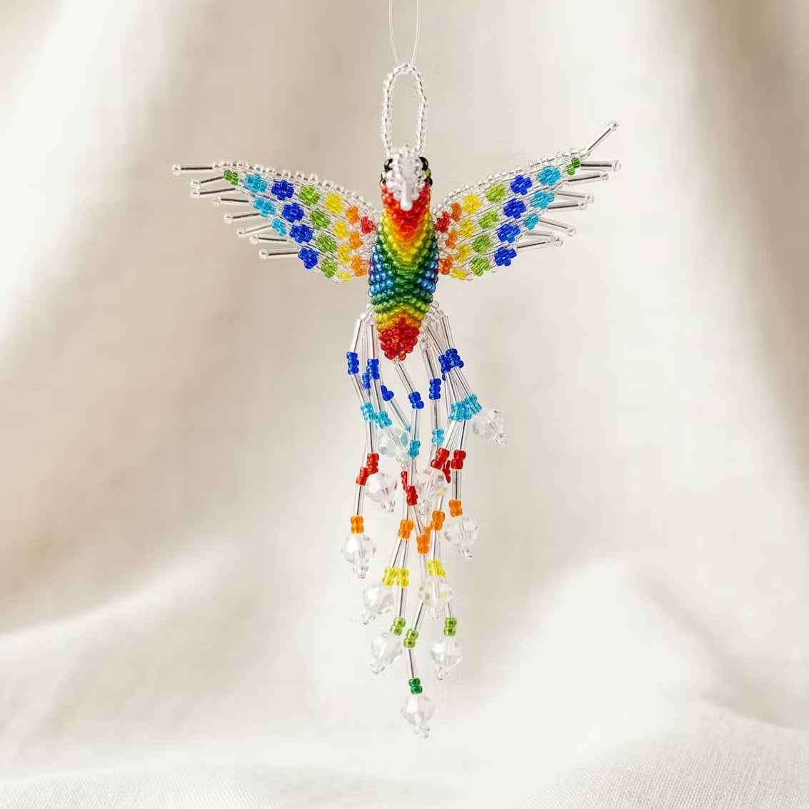 Silver Beaded Humming Bird