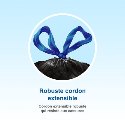 Hefty™ Garbage Bags, Value Pack Large 90 Litres Black, Drawstring, 80 Bags, Fits simplehuman code X 🍁 All In One Marketplace Canada