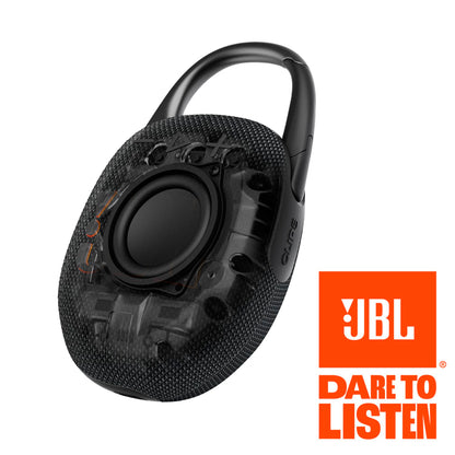 JBL Clip 5 - Ultra-Portable, Waterproof and Dustproof Bluetooth Speaker, Integrated Carabiner, Up to 12 Hours of Play, Made in Part with Recycled Materials (White) 🍁 All In One Marketplace Canada