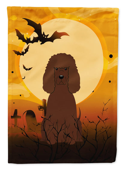 Caroline's Treasures BB4329CHF Halloween Irish Water Spaniel Flag Canvas House Size, Large, Multicolor