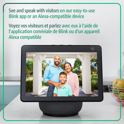 Blink Video Doorbell – Head-to-toe HD view, two-year battery life, simple setup. Sync Module Core included – System (White) 🍁 All In One Marketplace Canada