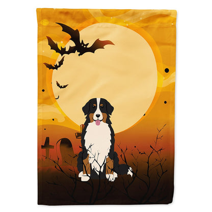 Caroline's Treasures BB4302CHF Halloween Bernese Mountain Dog Flag Canvas House Size, Large, Multicolor