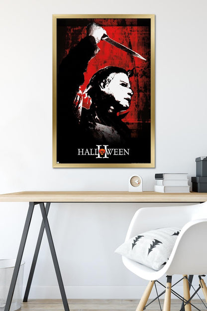 Halloween II - Red Wall Poster