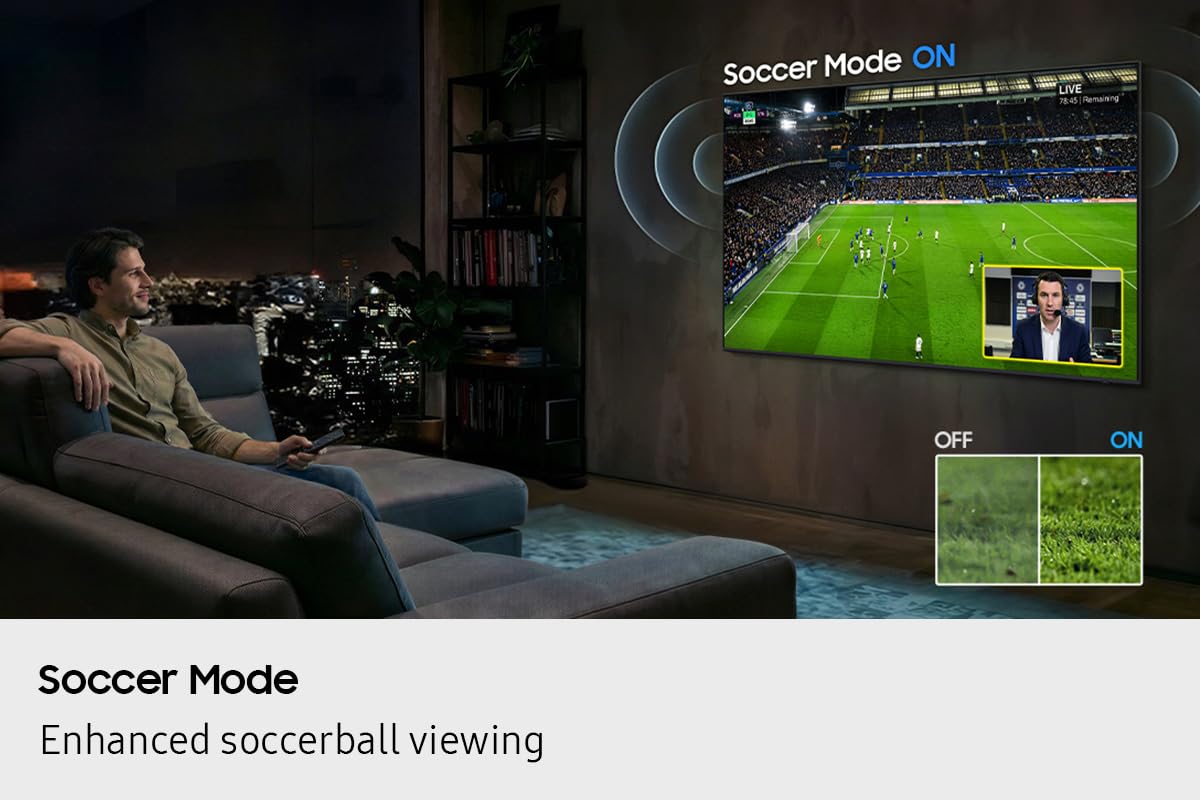 Samsung 58 inch 4k TV, U8000H, UHD, Smart TV, LED, HDR, Crystal Processor, 4k Upscaling, Dolby 2.0, Gaming Hub, Q Symphony, 3 HDMI, Metal Stream Design, Samsung TV, Television (UN58U8000HFXZC, 2026)