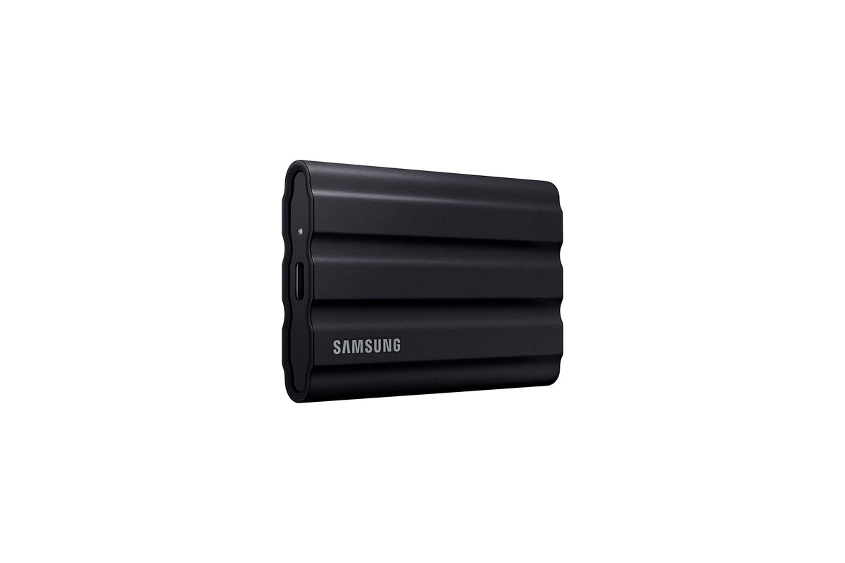 SAMSUNG T7 Shield 1TB, Portable SSD, up to 1050MB/s, USB 3.2 Gen2, Rugged, IP65 Rated, for Content Creators and Gaming, External Solid State Drive (MU-PE1T0S/AM), Black [Canada Version]
