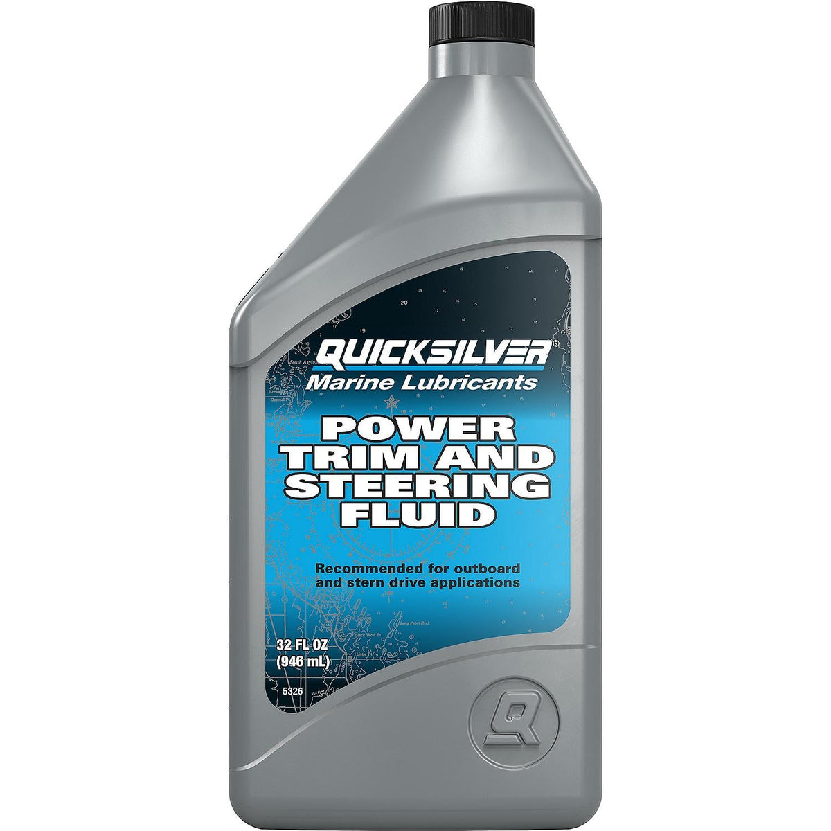 Quicksilver 858075Q01 Power Trim and Steering Fluid, 32 Oz. Bottle 🍁 All In One Marketplace Canada