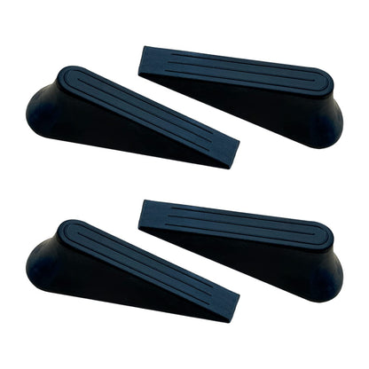 Heavy Duty Rubber Door Stoppers，Door Wedge for Residential and Commercial Use，Multi Floor Doorstop Ensures Tight Fit for Gaps，Residential and Commercial Use, Black 🍁 All In One Marketplace Canada