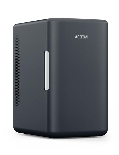 AstroAI Mini Fridge 2.0 Gen, 6 Liter/8 Cans Makeup Skincare Small Fridge 110V AC/ 12V DC Portable Thermoelectric Cooler and Warmer Little Tiny Fridge for Bedroom, Cosmetics,Car (Dark Grey) 🍁 All In One Marketplace Canada
