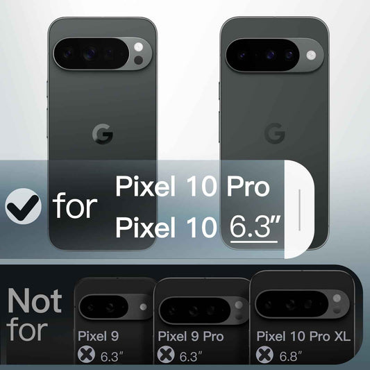 JETech Magnetic Case for Google Pixel 10/10 Pro 2025, Compatible with MagSafe and Pixelsnap Charger, Translucent Matte Back Shockproof Phone Cover (Obsidian) 🍁 All In One Marketplace Canada