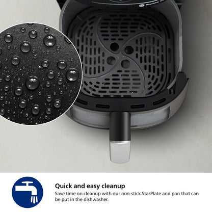 Philips Air Fryer 2000 Series - 13-in-1 functions, 6.2L, Compact Design with Cooking Window, Black, (NA231/00) 🍁 All In One Marketplace Canada
