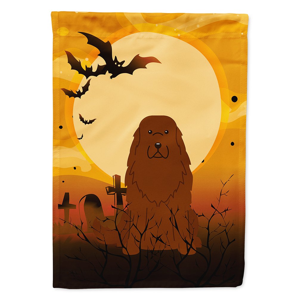Caroline's Treasures BB4316CHF Halloween Caucasian Shepherd Dog Flag Canvas House Size, Large, Multicolor