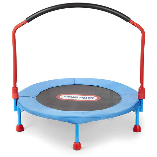 Little Tikes Easy Store 3' Trampoline, 36.00 L x 36.00 W x 33.50 H Inches 🍁 All In One Marketplace Canada