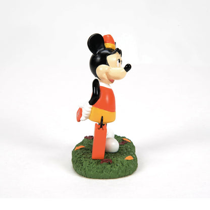 Department 56 Disney Village Halloween Accessories Mickey Mouse Buys a Ticket Figurine, 3 Inch, Multicolor