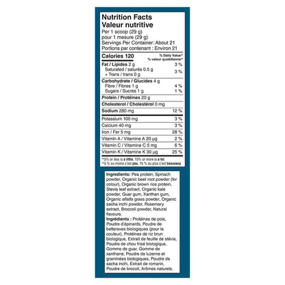 Vega Protein and Greens Berry (21 Servings) Plant Based Protein Powder Plus Veggies, Vegan, Non GMO, Pea Protein For Women and Men, 609g (Packaging May Vary) 🍁 All In One Marketplace Canada
