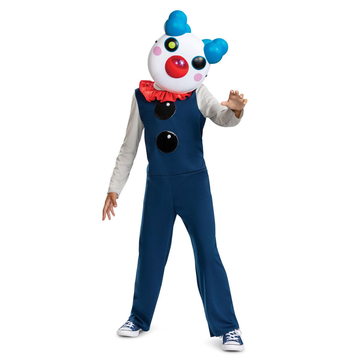Clowny Kids Costume, Official Piggy Halloween Costume with Mask, Child Size (14-16)