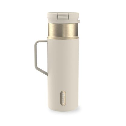 Contigo SnapSeal 20 oz Travel Mug w/Side Handle | Vacuum-Insulated Stainless Steel for Hot Coffee & Tea or Cold Drinks | Spill-Proof Lid w/Straw Compatibility | BPA & Lead-Free | Dishwasher Safe 🍁 All In One Marketplace Canada