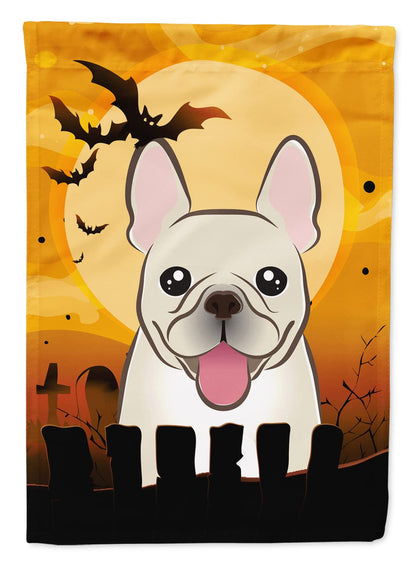 Caroline's Treasures BB1796CHF Halloween French Bulldog Canvas House Size Flag, Multicolor, Large