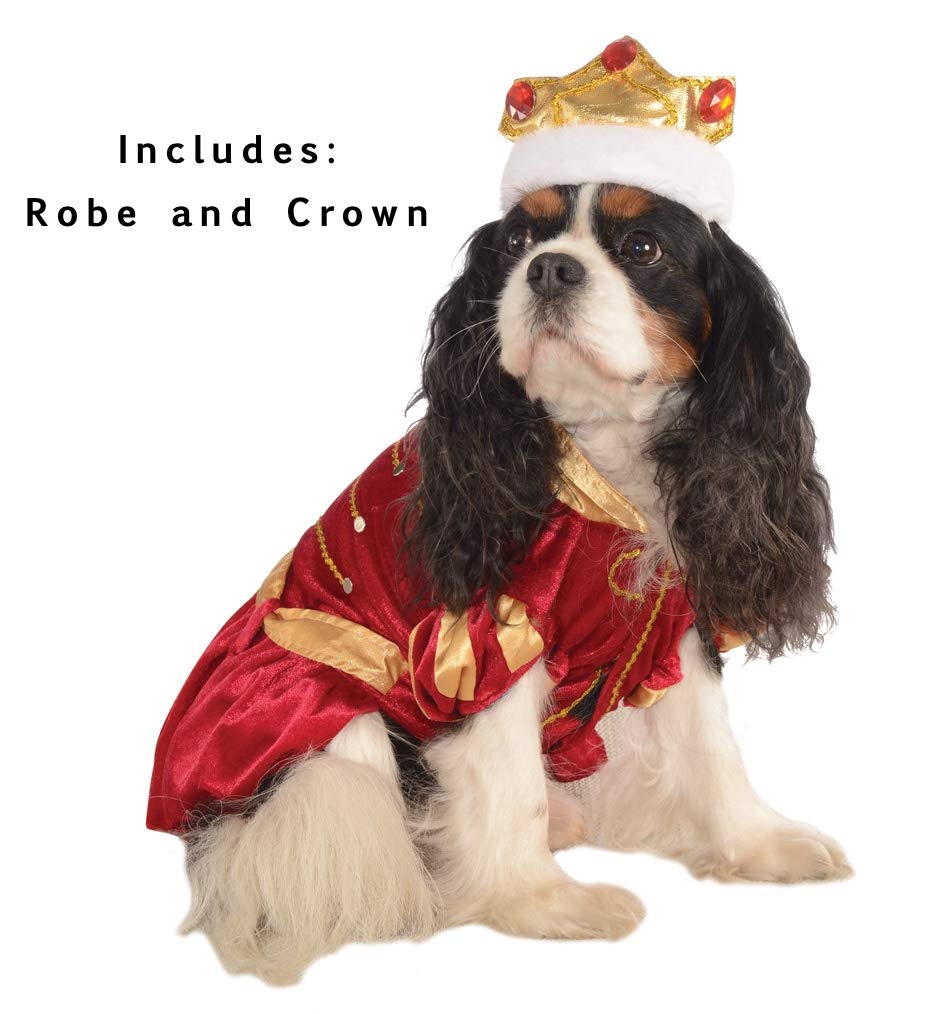 Rubies Costume Co Halloween Classics Collection Pet Costume, Small, Red King