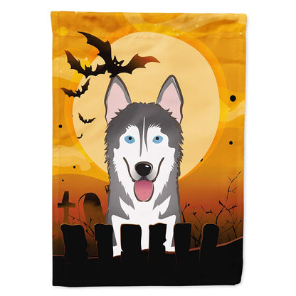 Caroline's Treasures BB1776CHF Halloween Alaskan Malamute Canvas House Size Flag, Multicolor, Large