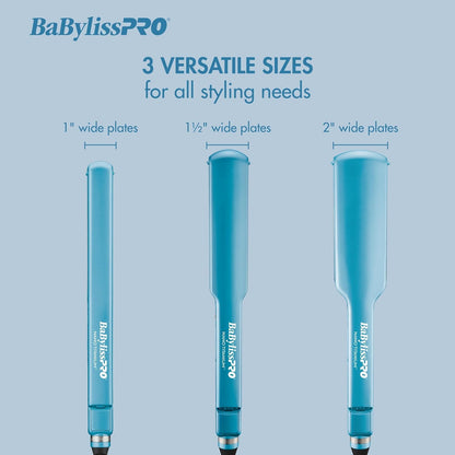 BaBylissPRO Nano Titanium & Ceramic Ultra-Slim Hair Straightener, Blue 🍁 All In One Marketplace Canada