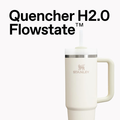 STANLEY Quencher H2.0 Tumbler with Handle and Straw 14 oz | Flowstate 3-Position Lid | Cup Holder Compatible for Travel | Insulated Stainless Steel Cup | BPA-Free | Soft Orchid 🍁 All In One Marketplace Canada