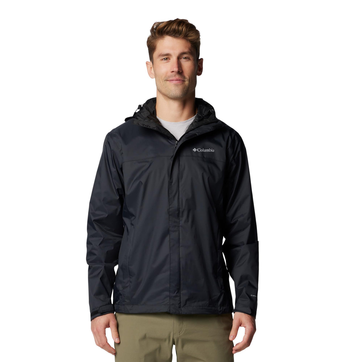Columbia Men's Watertight II Waterproof Rain Jacket, Black, X-Large 🍁 All In One Marketplace Canada