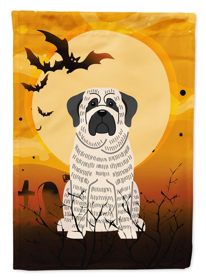 Caroline's Treasures BB4282CHF Halloween Mastiff Brindle White Canvas House Size Flag, Large, Multicolor