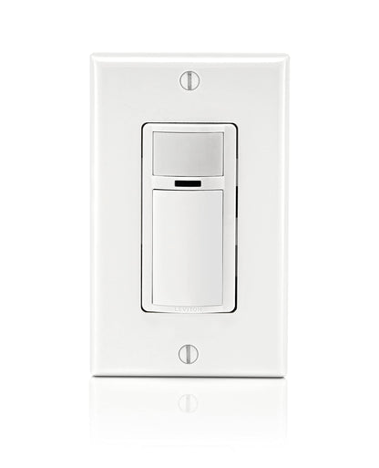 Leviton 2-Pack Decora Occupancy Motion Sensor Light Switch, Auto-On, 2A, Residential Grade, Single Pole, DOS02-2PK, White 🍁 All In One Marketplace Canada