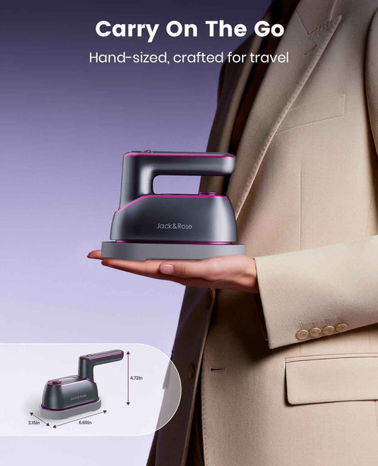 Jack＆Rose Steamer Clothes,8s Heat-up Travel Steam Iron,Portable Steamer 🍁 All In One Marketplace Canada