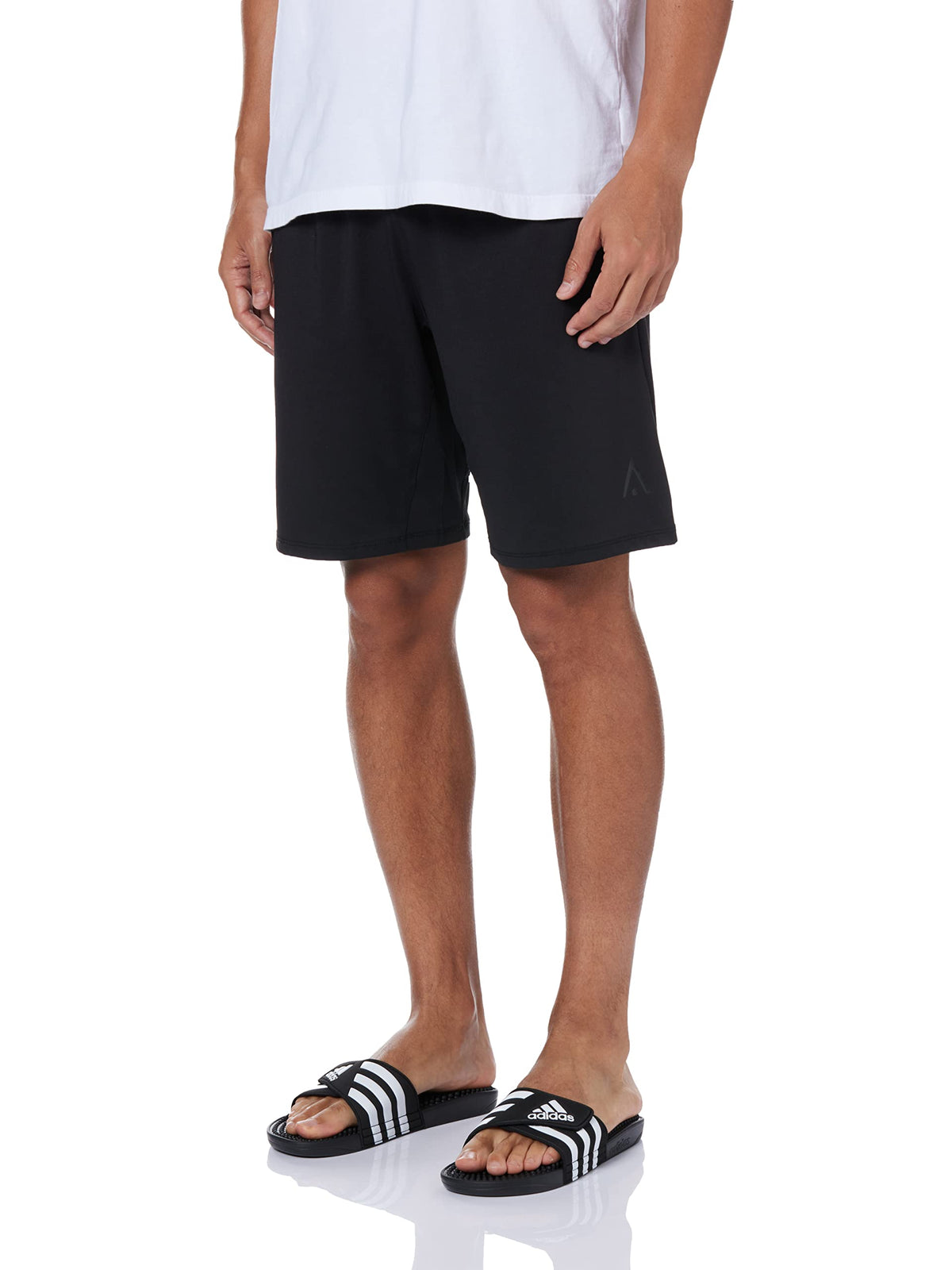 adidas Unisex-Adult Adissage, Core Black/White/Core Black, 10 🍁 All In One Marketplace Canada