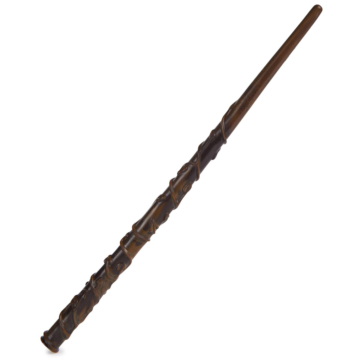 Wizarding World Harry Potter, 12-inch Magical Collector Hermione Granger Wand with Stand & Die-cast Icon, Magical Creatures, Accessory for Halloween Costumes
