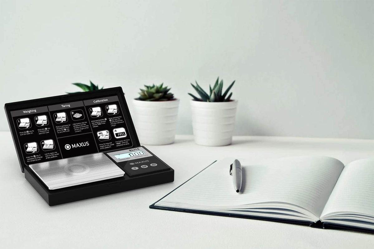 MAXUS Precision Pocket Scale 500g x 0.01g, Digital Gram Scale with Tray, Small Food Scale, Jewelry Scale, Ounces Grains Scale with Backlit LCD 🍁 All In One Marketplace Canada