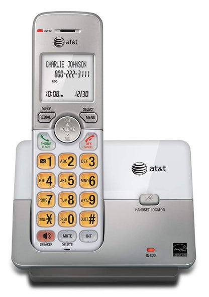 AT&T DECT 6.0 2 Cordless Phones with Caller ID, Handset Speakerphones, White and Grey 🍁 All In One Marketplace Canada