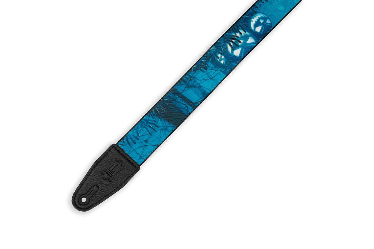 Levy's Leathers Halloween Guitar Strap 2" Wide Polyester with Tri-Glide Adjustment; Halloween Reaper (MP2H-002)