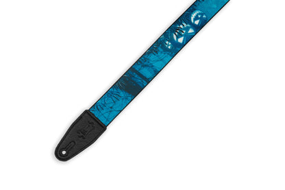 Levy's Leathers Halloween Guitar Strap 2" Wide Polyester with Tri-Glide Adjustment; Halloween Reaper (MP2H-002)