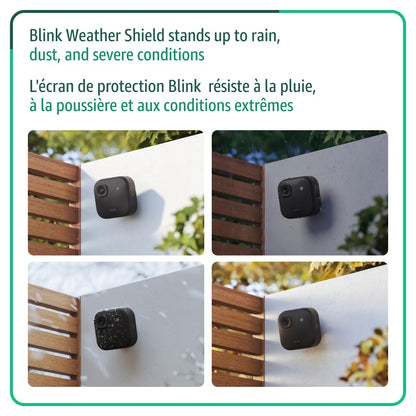 Blink Outdoor 2K+ (newest model) — Wireless smart security camera, 2K video resolution, enhanced audio, two-year battery. Sync Module Core included — 2 camera system (Black) 🍁 All In One Marketplace Canada